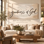 Goodness of God Christian Canvas Wall Art