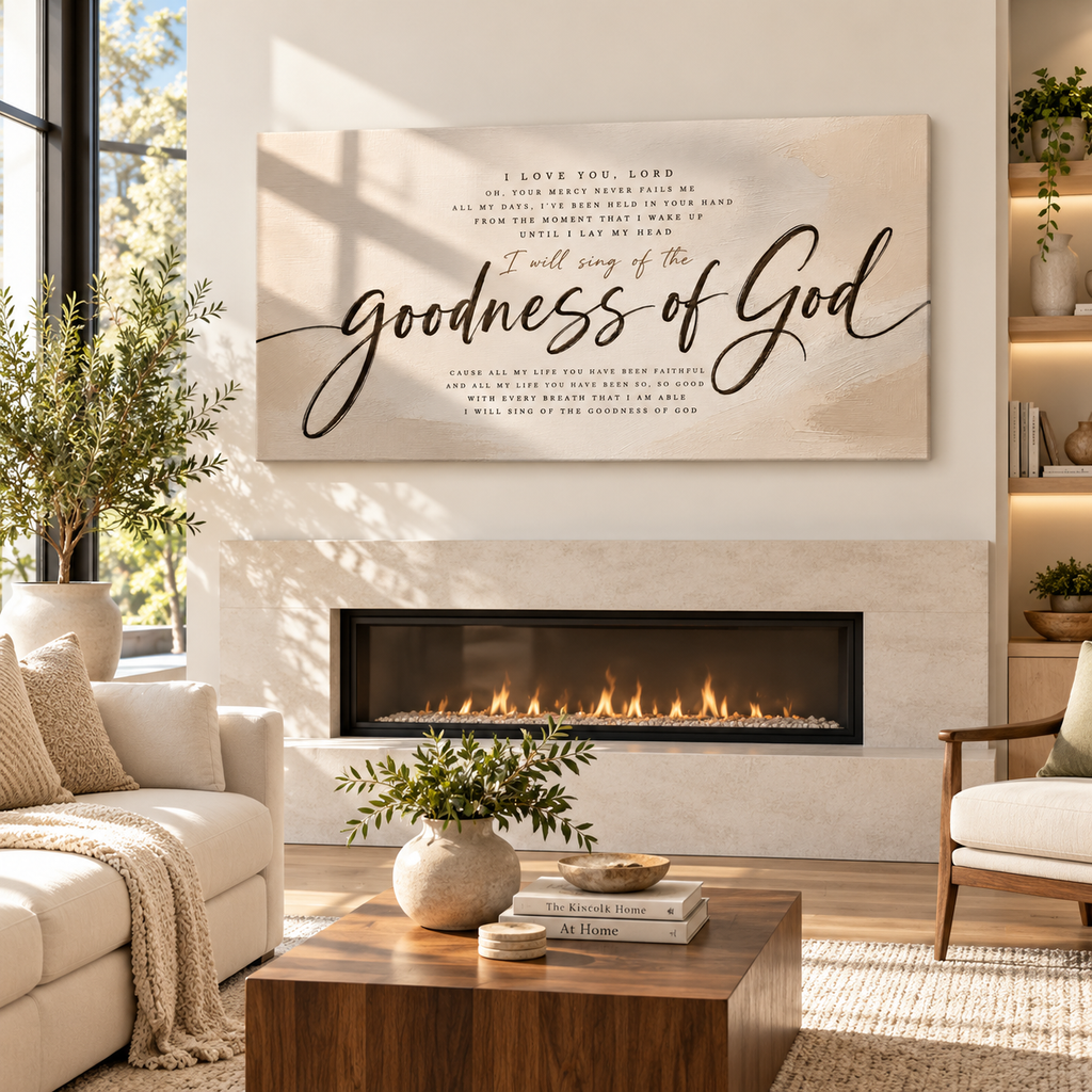 Goodness of God Christian Canvas Wall Art