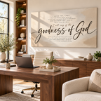 Goodness of God Christian Canvas Wall Art