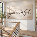 Goodness of God Christian Canvas Wall Art