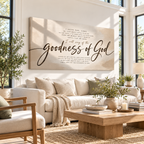 Goodness of God Christian Canvas Wall Art