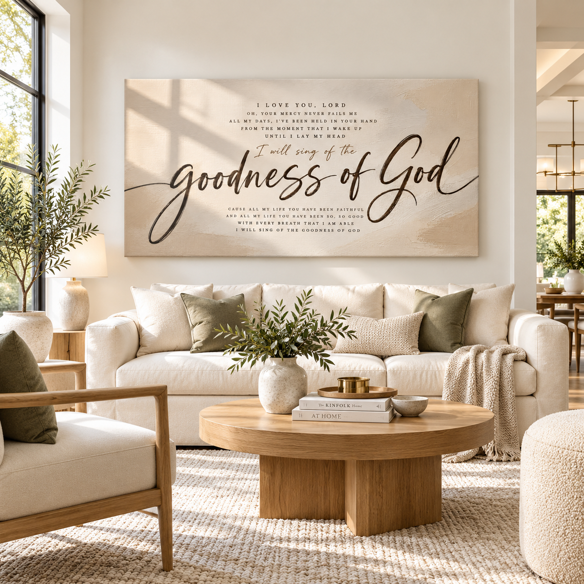 Goodness of God Christian Canvas Wall Art